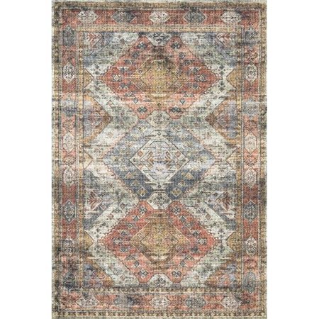 LOLOI RUGS Loloi Rugs SKYESKY-06APMI2339 2 ft. 3 in. x 3 ft. 9 in. Skye Area Rug - Apricot & Mist SKYESKY-06APMI2339